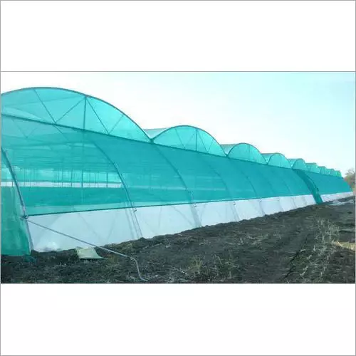 Polyhouse Shade Net Installation