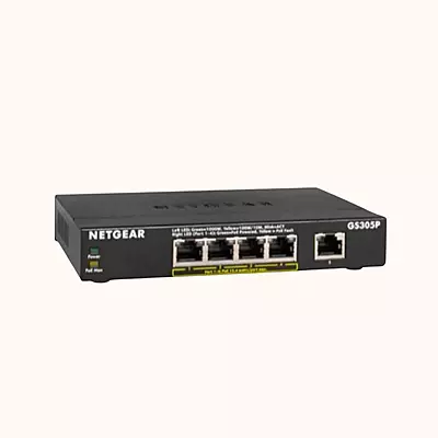 Netgear 100INS Gigabit Ethernet Unmanaged Switch (GS305P)