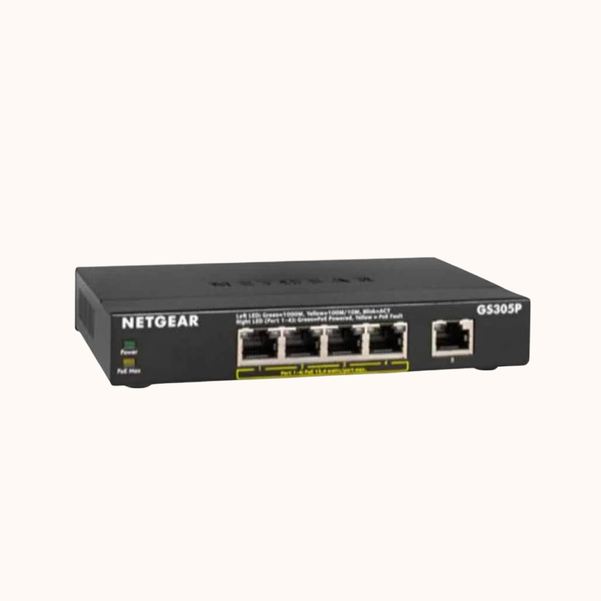 Netgear 100INS Gigabit Ethernet Unmanaged Switch (GS305P)