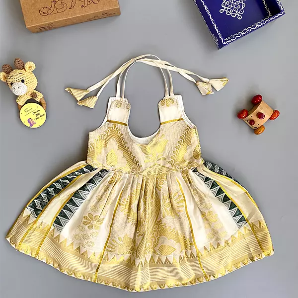Newborn Baby Girl Cotton Dress (6-12 months) 6145