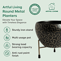 Black & Gold Abstract