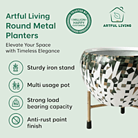 Artistic Green Mosaic