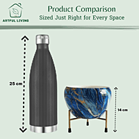 Designer Blue Marble Finish