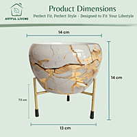 Marble Effect Gold Vein