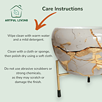 Marble Effect Gold Vein