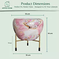Artistic Pink Marble