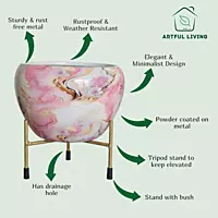 Artistic Pink Marble