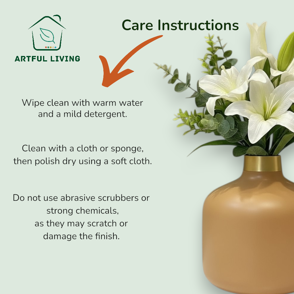 Warm Beige Vase