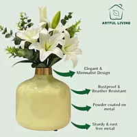 Pastel Yellow Vase