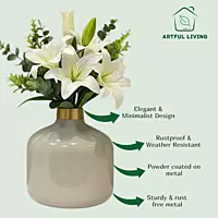 Cool Grey Vase