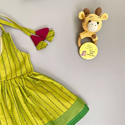 Newborn Baby Girl Cotton Dress (0-6 months) 1173