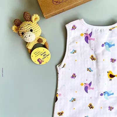 Muslin Cotton Sleeveless Romper | New Born Baby | Unisex Premium | Super Soft