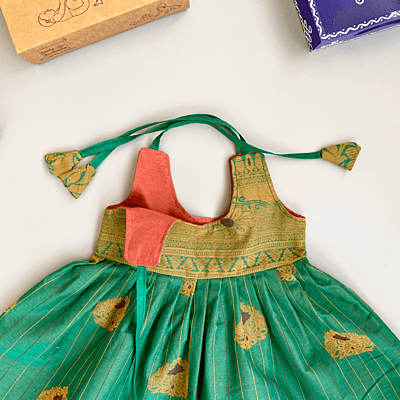 Newborn Baby Girl Cotton Dress (0-6 months) 1175