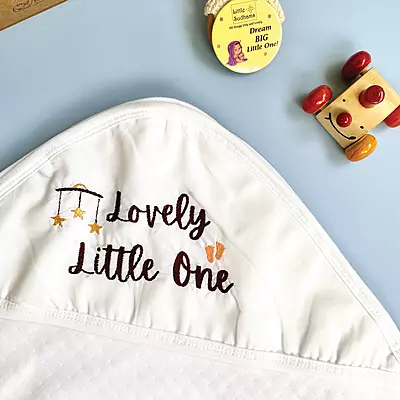 Muslin Cotton Hooded Baby Bath Towel