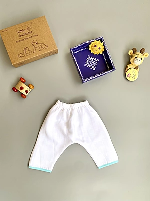 Organic Cotton Muslin Pants (Pack of 4)