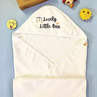 Muslin Cotton Hooded Baby Bath Towel