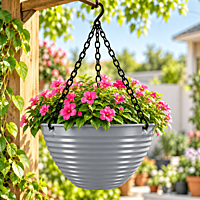 9 inch Hanging Basket Metal Chain /ecsha