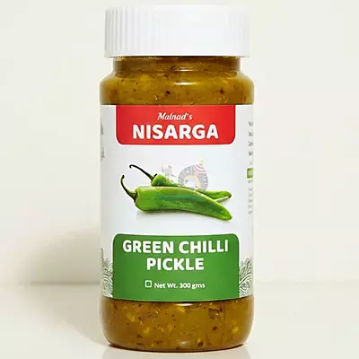 Nisarga Green Chilli Pickle