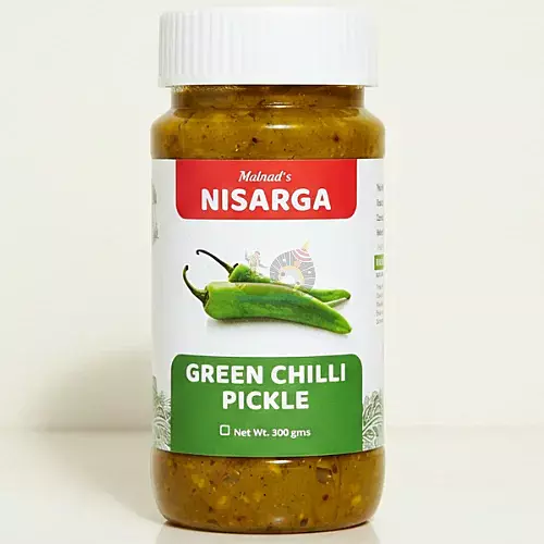Nisarga Green Chilli Pickle
