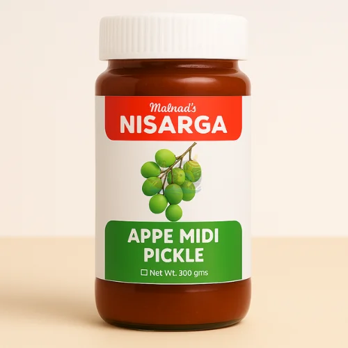 Nisarga Appe Midi Pickle – Traditional Tender Mango Pickle from Karnataka