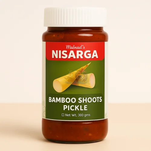 Nisarga Bamboo Shoot Pickle – Exotic Crunch, Umami Delight (300 g)