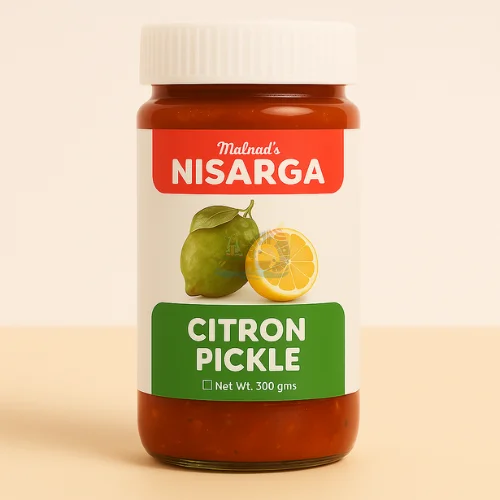 Nisarga Citron Pickle – Tangy, Traditional, and Garlic-Free