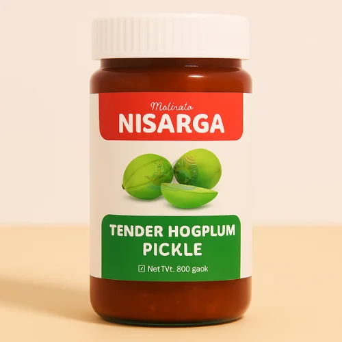 Nisarga Tender Hogplum Pickle – 300g | Spicy & Tangy Delight