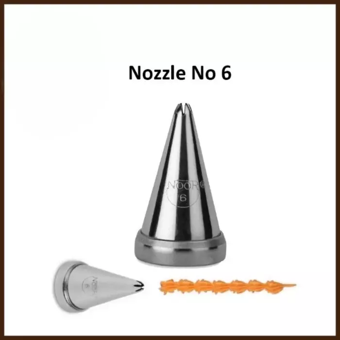 No 6 - Fine 6 Star - Noor Nozzle