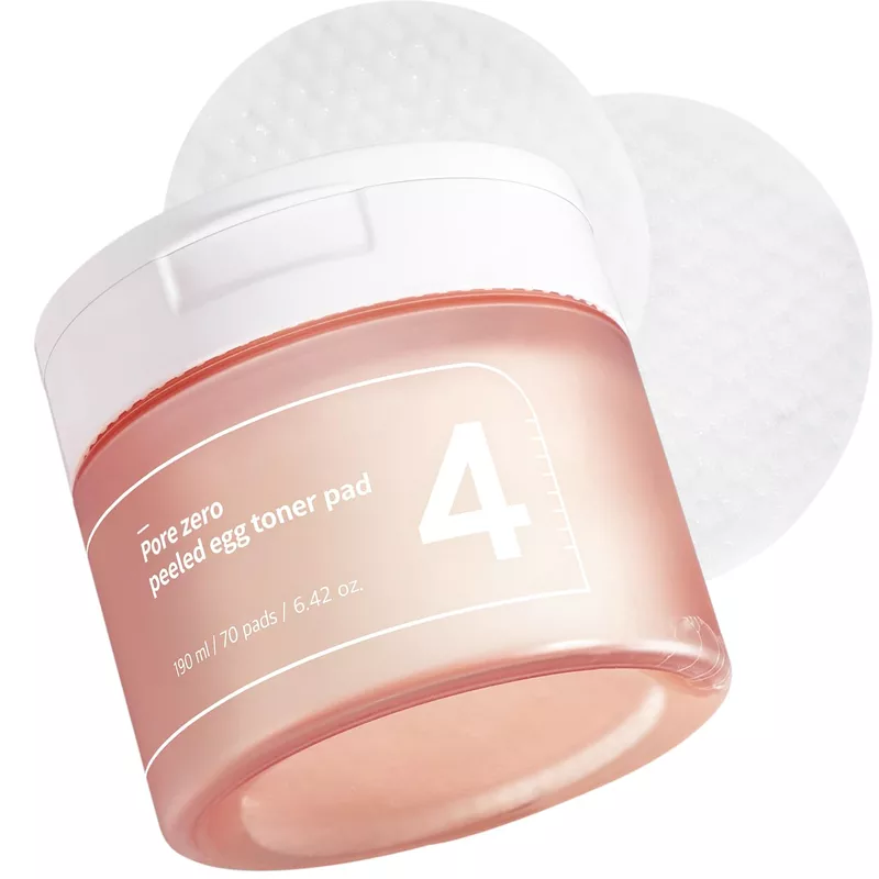 Numbuzin - No.4 Pore Zero Peeled Egg Toner Pad