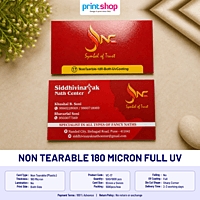 Non Tearable 180 Micron Card