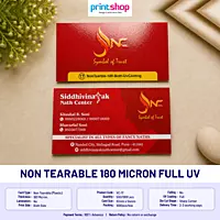 Non Tearable 180 Micron Card