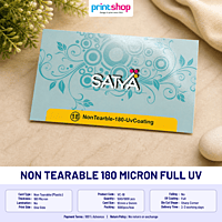 Non Tearable 180 Micron Card