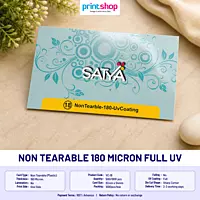 Non Tearable 180 Micron Card