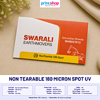 Non Tearable 180 Micron Card