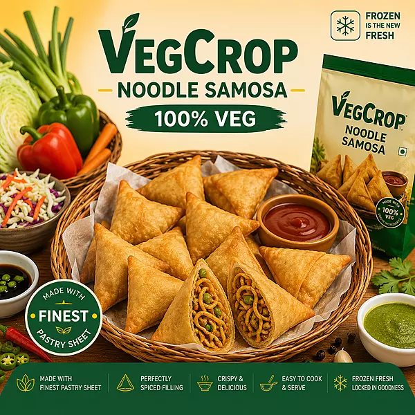 Frozen Noodle Samosa 20g