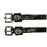 Norton Pro Spur straps - Skull/Black