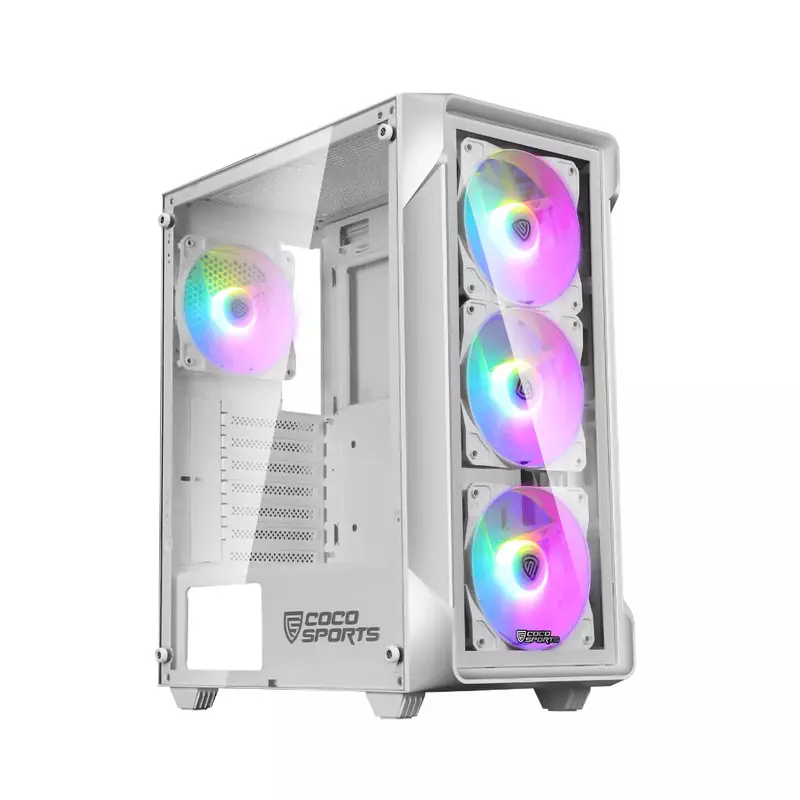 NOVA 220 Gaming PC Case with RGB Lighting & Airflow