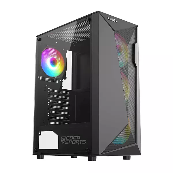 NOVA 330 Mid-Tower Case with Tempered Glass Panel
