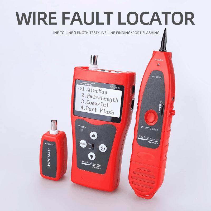 Noyafa NF-308/308S Wire Fault Locator – High-Precision Cable Testing & Detection