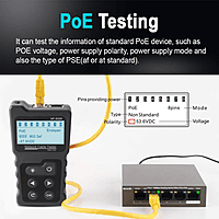 Noyafa NF-8209S Network Cable Tester – Ethernet Cable Testing | RJ45/RJ11 Support