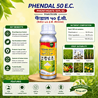 Coromandel PHENDAL® 50 EC Insecticide (Phenthoate 50% EC) | Vetrivel Agro Services