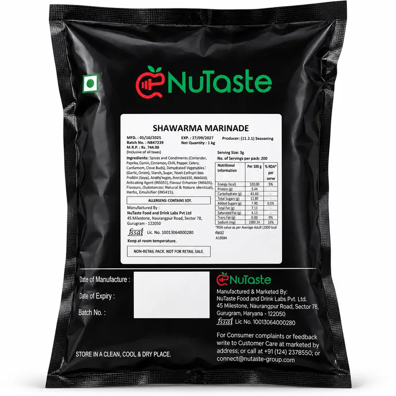 Nutaste - Shawarma Marinade 1 Kg