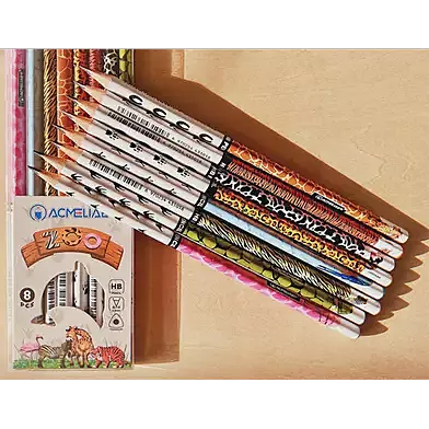 Jungle Themed Pencil Set