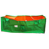 48x20x12 Inches - 220 GSM HDPE Plain Rectagle Grow Bag without pipes