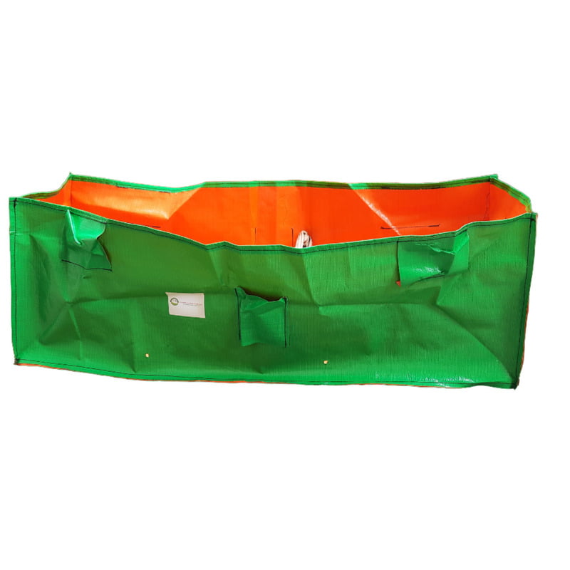 48x20x12 Inches - 220 GSM HDPE Plain Rectagle Grow Bag without pipes
