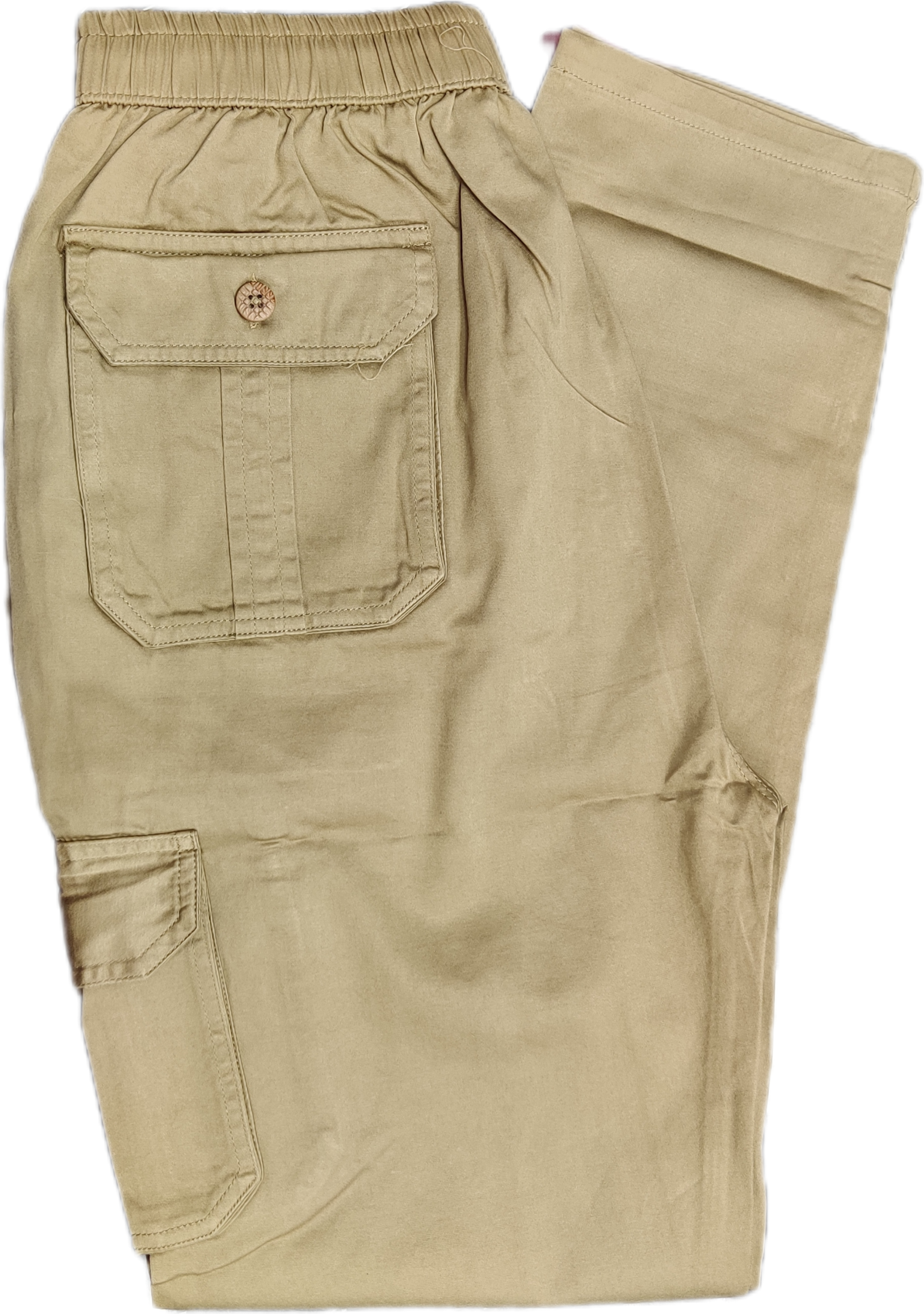 Cotton Plain Cargo Pant