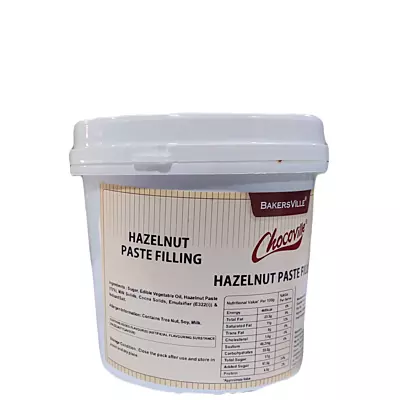 Bakersville - Chocoville Hazelnut Paste Filling 1 Kg
