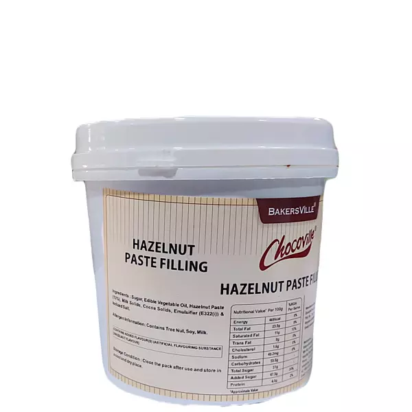 Bakersville - Chocoville Hazelnut Paste Filling 1 Kg