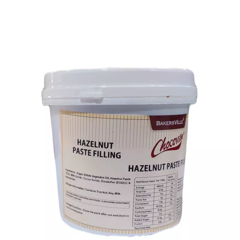 Bakersville - Chocoville Hazelnut Paste Filling 1 Kg