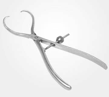 PATELLA BONE HOLDING FORCEPS SINGLE PRONG